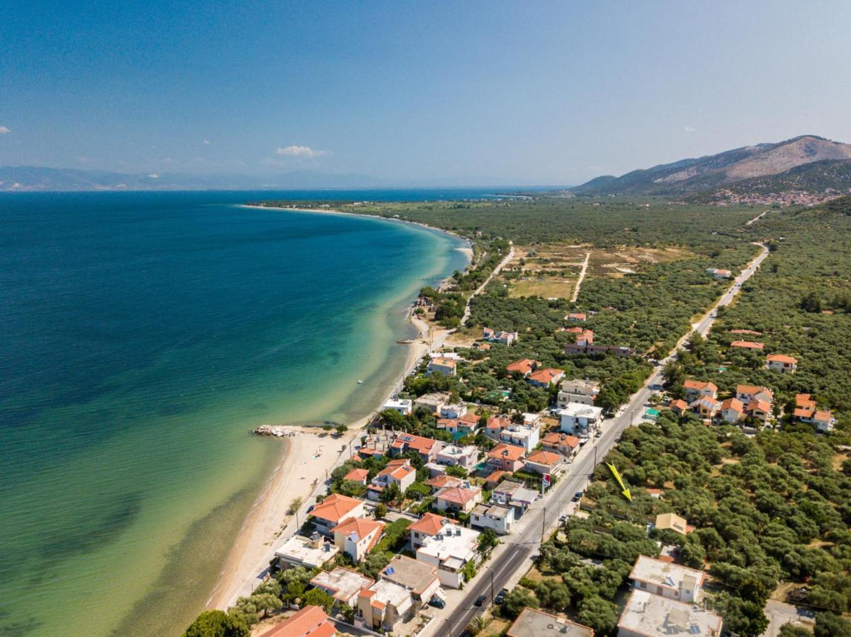 Villa 4 You Iliopetra Skala Sotiros Eksteriør bilde